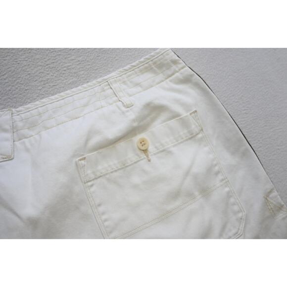 Polo Ralph Lauren Khaki Chino Shorts White Drawstrings 11" INS Mens Size 46 - Picture 14 of 15